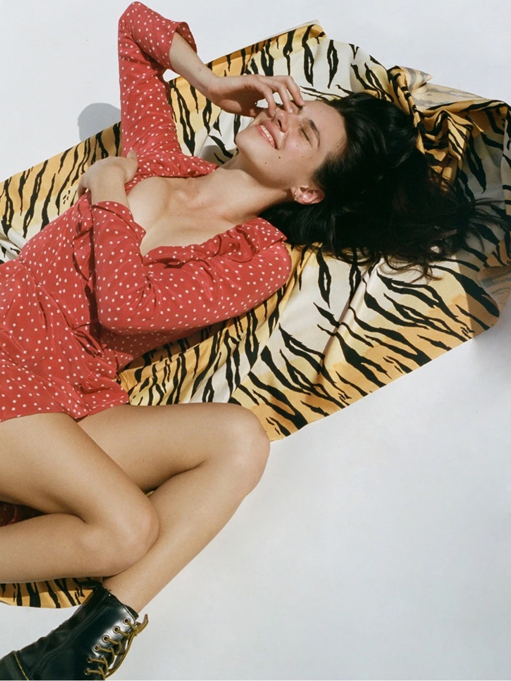 Realisation The Alexandra Dress – Red Star | M